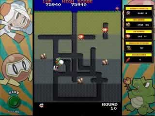 Here is the Exact Arcade Version of Dig Dug!