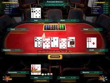 Play a Variety of Hold 'Em games for Hours in the Poker Staple Texas Hold 'Em