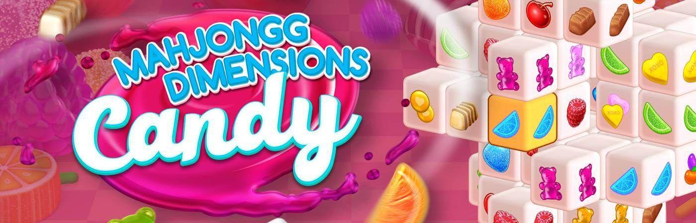 Play games  Mahjongg Dimensions Candy