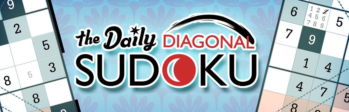 Play games  The Daily Diagonal Sudoku