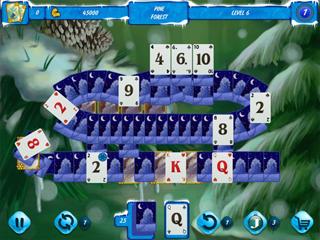 Chill out with Solitaire Jack Frost!