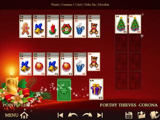 Happy Wonderland Solitaire offers a huge collection of festive winter solitaire games all presented