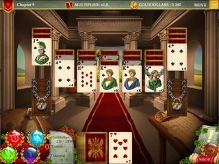Help the God, Mars regain his divine powers in Tales of Rome Solitaire