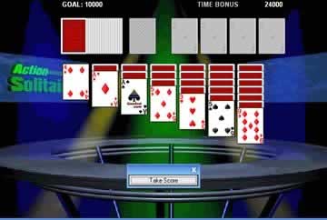 Play 65 types of solitaire as fast as you can to beat the clock and score tons of points in Action Solitaire. Download the free version, read user reviews, view screen shots, read about the game and more.