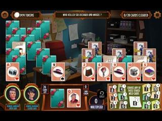 Play Solitaire and Mahjong to find clues. Connect the clues to solve eight puzzling cases.