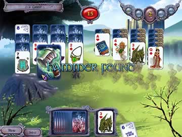 Play Solitaire in a World Ruled by Sword and Sorcery!