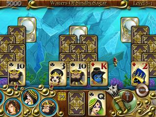 Set off on a mythical solitaire card adventure!