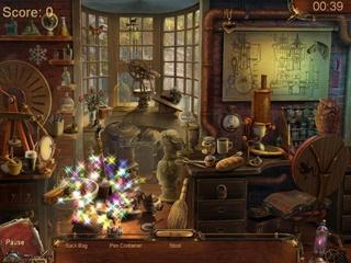 Test your speed with non-stop, round-based hidden object scenes!