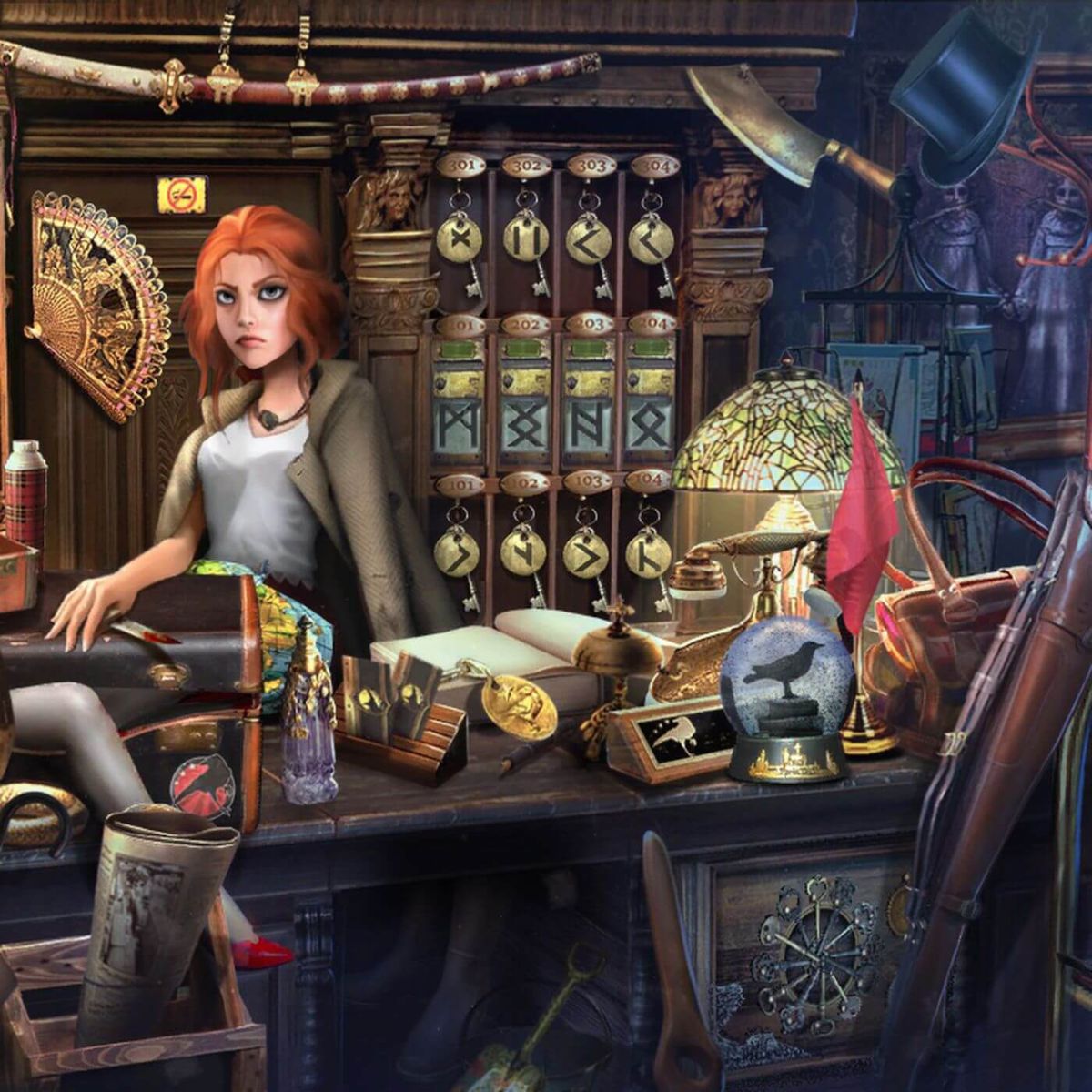 Hidden object game